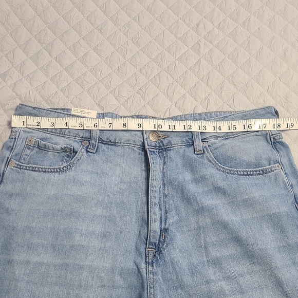 NWT AERO Vintage Inspired High Rise Full Wide Leg Non Stretch Denim Jean Sz 14 - Picture 8 of 8